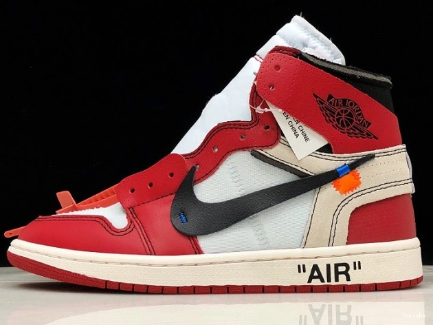 Cheap TBK Off-White 1 AA3834-101 Chicago Air Ten Jordan Retro The 0817